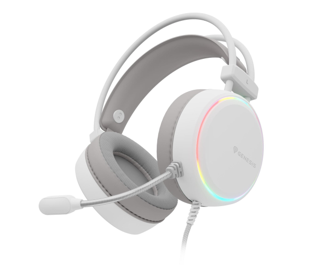 Genesis NEON 613 G2 RGB Białe - 1328939 - zdjęcie